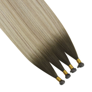 Upgrade your hair game with Virgin Hair Genius Weft Extensions, known for their versatility and resilience. These extensions can be easily applied and removed, making them a convenient choice for anyone looking to switch up their look. The virgin hair used in these wefts is of the highest quality, ensuring that you get a product that looks and feels amazing.