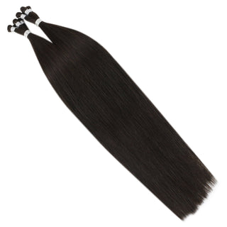 real hair virgin hair hand tied weft Full Shine hand tied weft extensions for thin hair human hair machine weft hair extensions virgin hair exensions