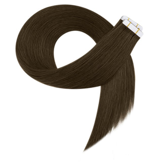 Silky Smooth Texture: Experience the silky smooth texture of our Virgin Tape Hair Extensions, perfect for creating stunning, natural-looking hairstyles.