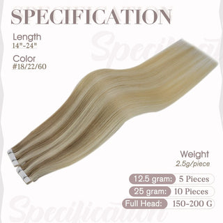 seamless tape in extensions