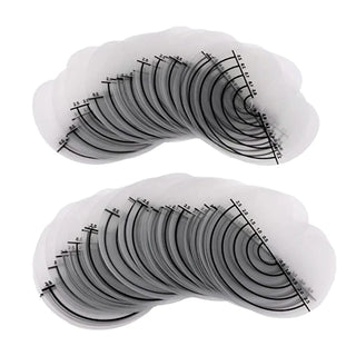 Full Shine 25Pcs Heat Protector Shields for Keratin Bond Fusion Hair Extensions