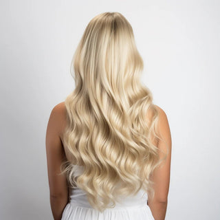 Full Shine Tape in Hair Extensions 100% Virgin Human Hair Balayage Virgin Tape In Extension-Full Shine