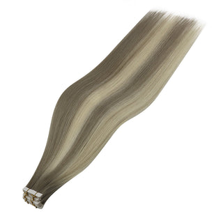 seamless injection tape hair extensions for thin hair