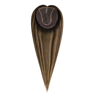 Silk Base Hair Topper made from 100% human hair, known for its high quality and natural appearance, providing confidence and style with every wear.