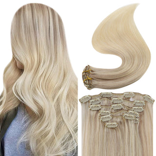 remy clip hair extensions