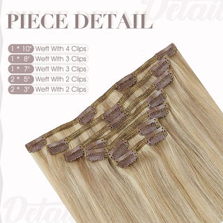 best seamless clip in hair extensions