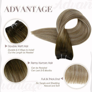 hair weft bundles