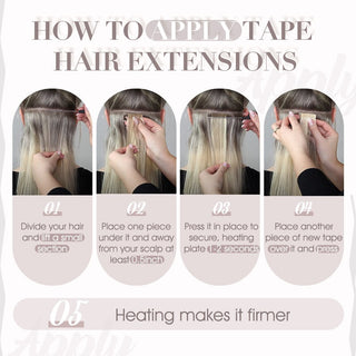 tape in extensions real human hair