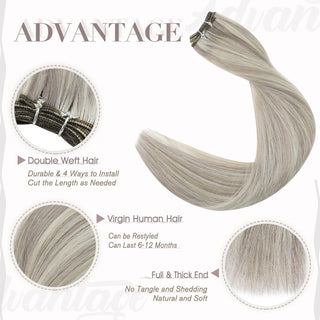 weft hair extensions