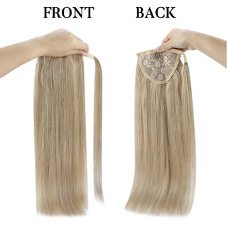 blonde ponytail extension